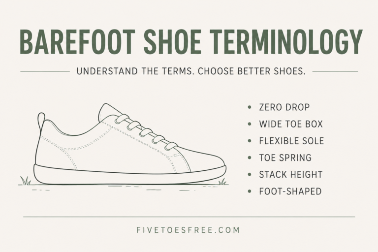 barefoot shoe terminology