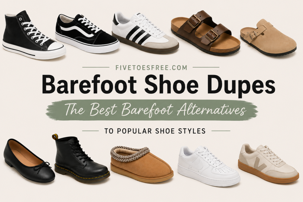 Barefoot Shoe Dupes: The Best Barefoot Alternatives to Popular Shoe Styles